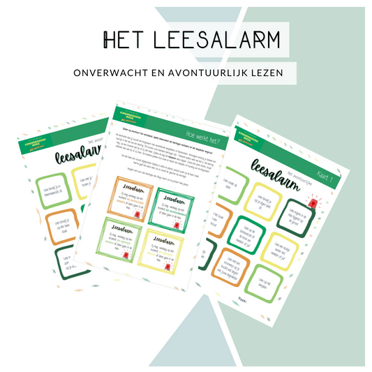 Het avontuurlijke leesalarm