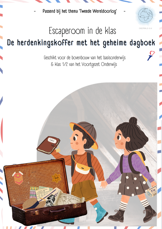 Escape room - De herdenkingskoffer met het geheime dagboek (WOII)