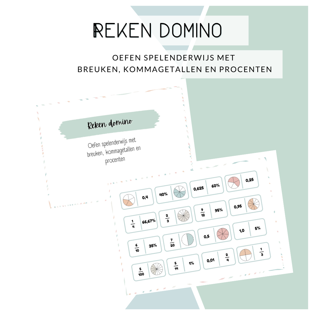Rekendomino - Breuken