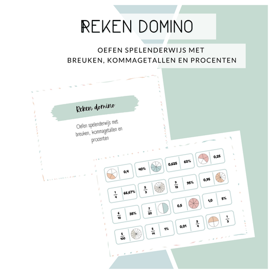 Rekendomino - Breuken
