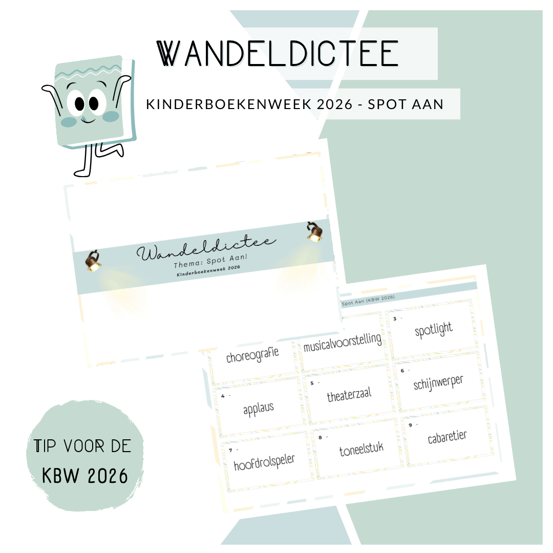 Wandeldictee - Kinderboekenweek 2026