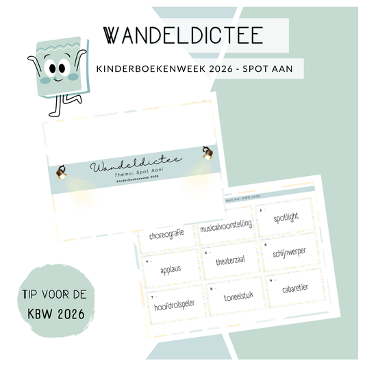 Wandeldictee - Kinderboekenweek 2026
